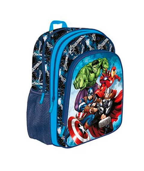 Ghiozdan St.Majewski cu 3 Compartimente Gama Avengers